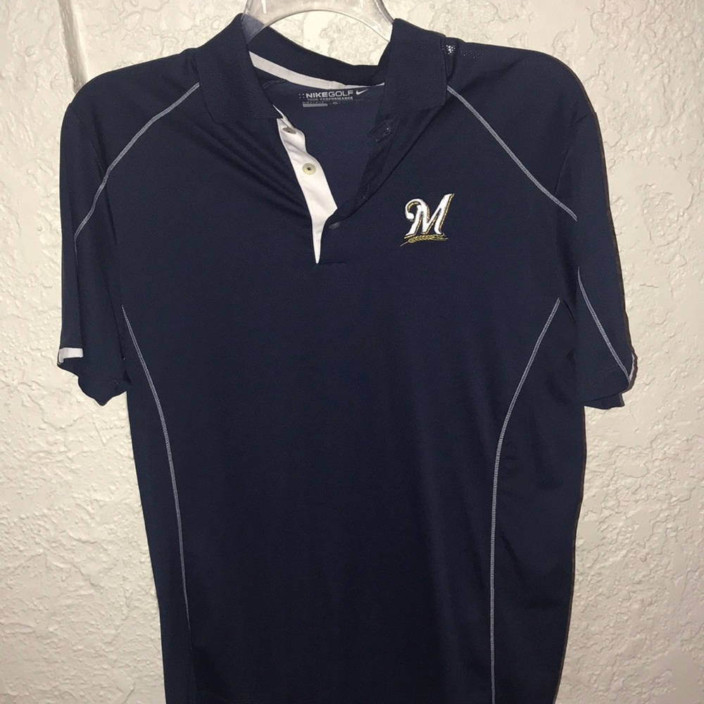 Milwaukee Brewers Nike polo